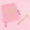 Make It Real Juicy Couture Velvet Locking Journal & Pen Set